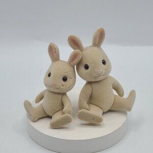 Sylvanian Families Babblebrook Grey Rabbit Figurines Dollhouse Miniatures Japan